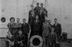 BICA boys group departing from Liverpool, June 1930